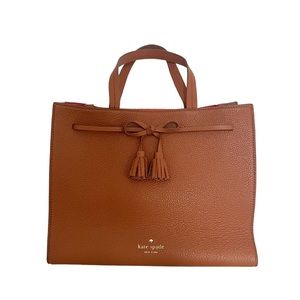 Hayes Street Isobel Small Leather Satchel Kate Spade